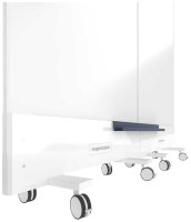 magnetoplan mobiles Whiteboard Infinity Wall 100,0 x 191,0 cm weiß emaillierter Stahl