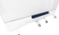 magnetoplan mobiles Whiteboard Infinity Wall 100,0 x 191,0 cm weiß emaillierter Stahl