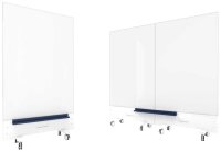 magnetoplan mobiles Whiteboard Infinity Wall 100,0 x 191,0 cm weiß emaillierter Stahl