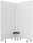 magnetoplan mobiles Whiteboard Infinity Wall 100,0 x 191,0 cm weiß emaillierter Stahl