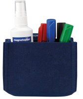 magnetoplan Stiftehalter magnetoTray medium blau Filz 13,0 x 6,0 x 10,0 cm