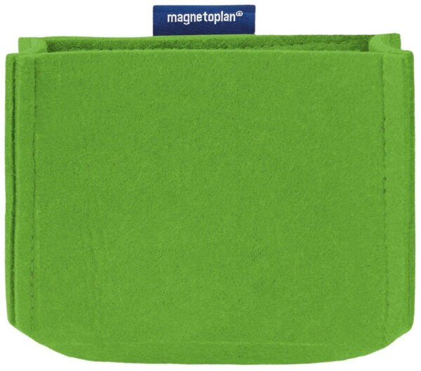 magnetoplan Stiftehalter magnetoTray medium grün Filz 13,0 x 6,0 x 10,0 cm