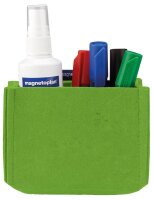 magnetoplan Stiftehalter magnetoTray medium grün Filz 13,0 x 6,0 x 10,0 cm