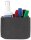 magnetoplan Stiftehalter magnetoTray medium grau Filz 13,0 x 6,0 x 10,0 cm