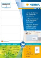 HERMA Etiketten weiß 99,1 x 38,1 mm, 80 Blatt