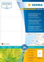 HERMA Etiketten weiß 99,1 x 67,7 mm, 80 Blatt