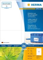 HERMA Etiketten weiß 105,0 x 148,0 mm, 80 Blatt