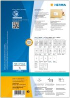 HERMA Etiketten weiß 199,6 x 143,5 mm, 80 Blatt