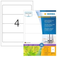 HERMA Ordneretiketten weiß, 80 Blatt