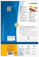 HERMA wetterfeste Etiketten weiß 105,0 x 148,0 mm, 80 Blatt