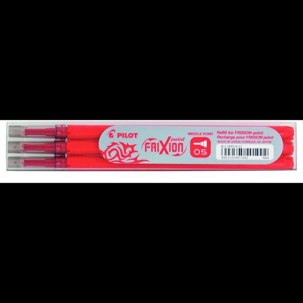 PILOT Gelschreibermine rot 0,3 mm 3 St.