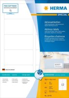 HERMA Adressetiketten weiß 88,9 x 46,6 mm, 80 Blatt