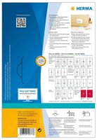 HERMA Adressetiketten weiß 96,0 x 139,7 mm, 80 Blatt