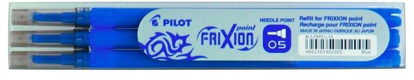PILOT Gelschreibermine blau 0,3 mm 3 St.