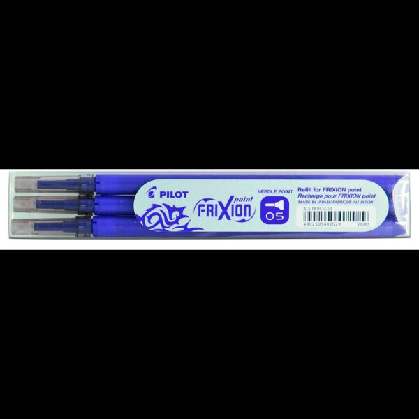 PILOT Gelschreibermine lila 0,3 mm 3 St.