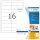 HERMA Etiketten weiß 97,0 x 33,8 mm, 80 Blatt