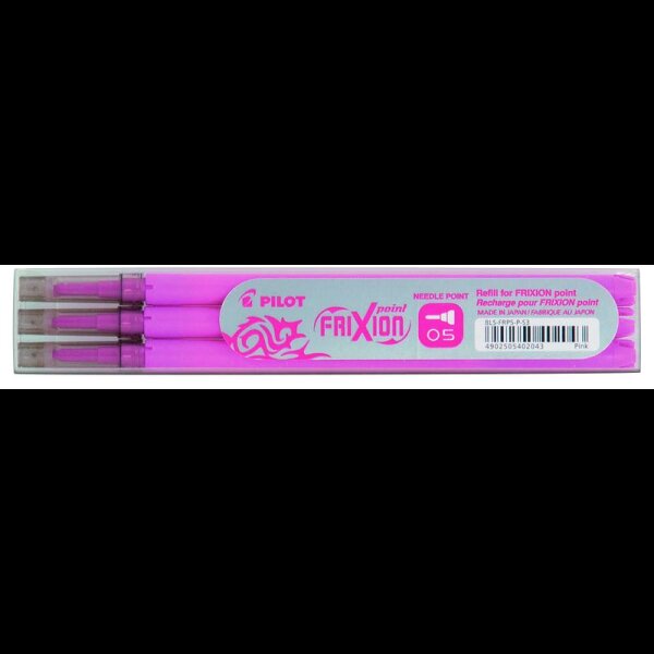 PILOT Gelschreibermine pink 0,3 mm 3 St.