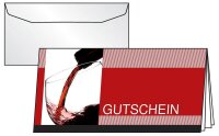 SIGEL Gutscheine Vino Rosso DC404 DIN lang, 10 St.