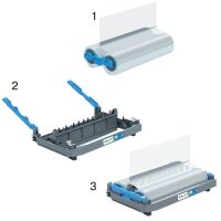 GBC Nachfüllbare Laminierfolien-Kassette Foton 30 glänzend für diverse Formate bis A3 75 micron, 1 St.