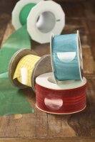 VELOFLEX Folien-Verschlussetiketten transparent 30,0 x...
