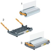 GBC Nachfüllbare Laminierfolien-Kassette Foton 30 glänzend für diverse Formate bis A3 125 micron, 1 St.