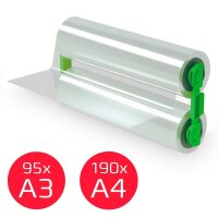 GBC Laminierfolienrolle für Nachfüllbare Kassetten Foton 30 glänzend für diverse Formate bis A3 100 micron, 1 St.