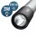ANSMANN Daily Use 150B LED Taschenlampe silber, 150 Lumen, 1 St.