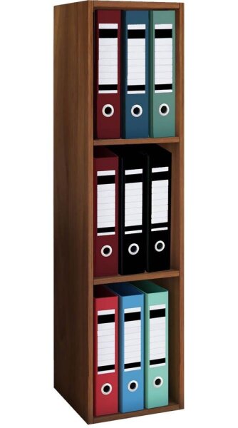 VCM my office Aktenregal Offas nussbaum 34,0 x 29,0 x 107,0 cm, 1 St.