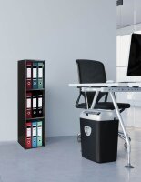 VCM my office Aktenregal Offas schwarz 34,0 x 29,0 x 107,0 cm, 1 St.