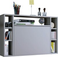 VCM my office Wandila Wandschreibtisch grau rechteckig, hängend grau 90,0 x 20,0/67,0 cm
