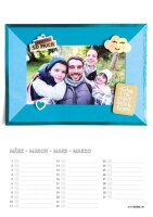 folia Kalender zum Selbstgestalten 21,0 x 30,1 cm...