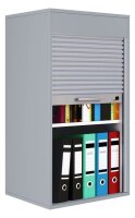 VCM my office Aktos L Rollladenschrank grau 1 Fachboden...