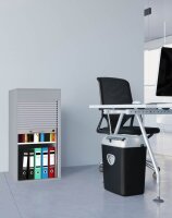 VCM my office Aktos L Rollladenschrank grau 1 Fachboden 50,0 x 40,0 x 93,0 cm