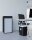 VCM my office Aktos L Rollladenschrank schwarz 1 Fachboden 50,0 x 40,0 x 93,0 cm