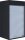 VCM my office Aktos L Rollladenschrank schwarz 1 Fachboden 50,0 x 40,0 x 93,0 cm