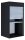 VCM my office Aktos L Rollladenschrank schwarz 1 Fachboden 50,0 x 40,0 x 93,0 cm