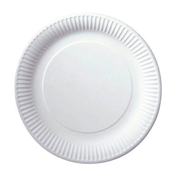 PAPSTAR Pappteller weiß Ø 23,0 cm, 100 St.