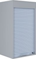 VCM my office Aktos XL Rollladenschrank grau 2 Fachböden 50,0 x 40,0 x 186,0 cm
