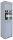 VCM my office Aktos XL Rollladenschrank grau 2 Fachböden 50,0 x 40,0 x 186,0 cm