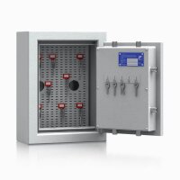 ISS safe4key Schlüsseltresor lichtgrau mit 5 +...