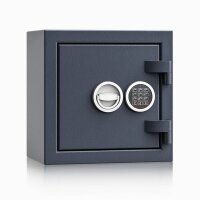 ISS safe4key Schlüsseltresor grau mit 64 Haken, Elektronikschloss, 40,0 x 27,0 x 40,0 cm, 1 St.