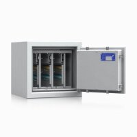 ISS safe4key Schlüsseltresor lichtgrau mit 72 Haken,...