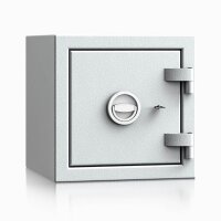ISS safe4key Schlüsseltresor lichtgrau mit 72 Haken, Doppelbartschloss, 42,0 x 42,0 x 40,0 cm, 1 St.