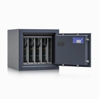 ISS safe4key Schlüsseltresor grau mit 160 Haken,...