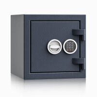 ISS safe4key Schlüsseltresor grau mit 160 Haken, Elektronikschloss, 42,0 x 42,0 x 40,0 cm, 1 St.