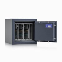 ISS safe4key Schlüsseltresor grau mit 72 Haken,...