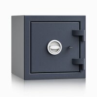 ISS safe4key Schlüsseltresor grau mit 72 Haken, Doppelbartschloss, 42,0 x 42,0 x 40,0 cm, 1 St.