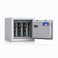 ISS safe4key Schlüsseltresor lichtgrau mit 72 Haken,...