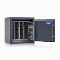 ISS safe4key Schlüsseltresor grau mit 144 Haken,...