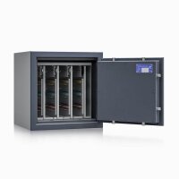 ISS safe4key Schlüsseltresor grau mit 144 Haken,...